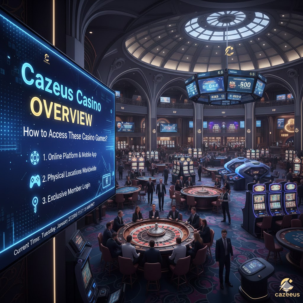 Cazeus Casino Overview